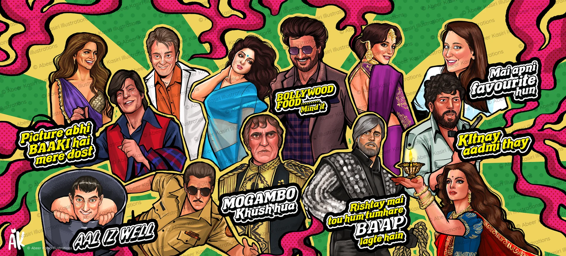 Bollywood Flames_Wall
