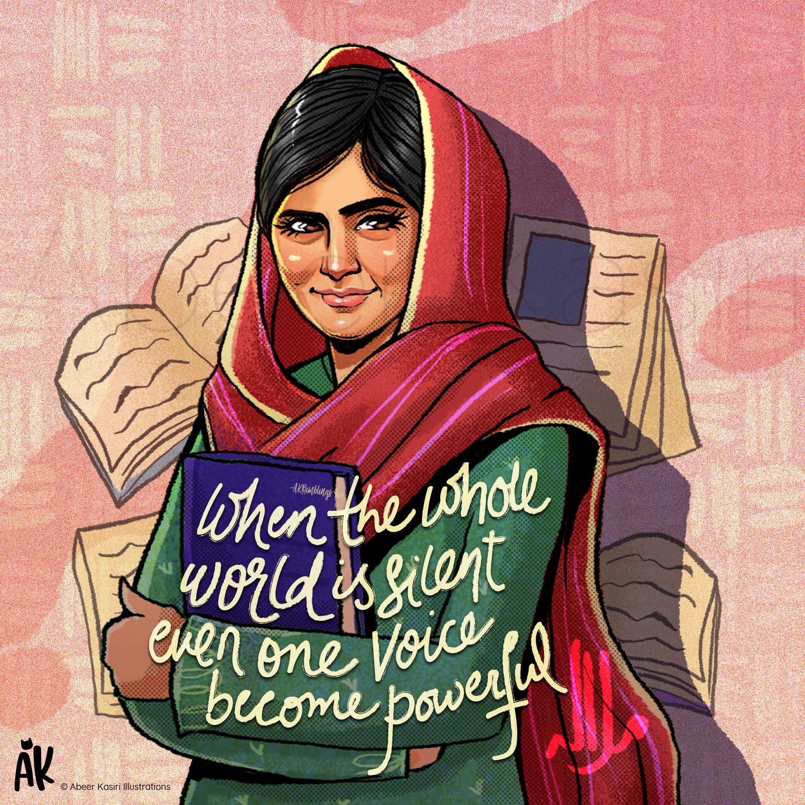 Malala Illustration